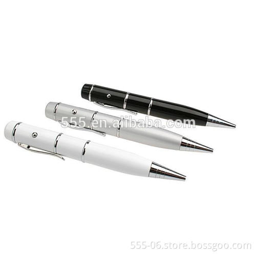 3 in 1 laser pen shape usb drive for business gift